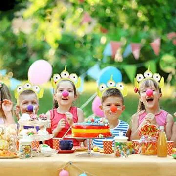 Jing xin Alien Plush Eyeball Headband for Cosplay Fun