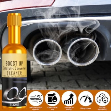 Stray Poet 3Pcs Catalytic Converter Cleaner Kit for Optimal Engine Performance