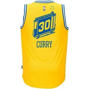 Stephen Curry Warriors Gold Jersey - Shop Now!
