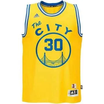 Stephen Curry Warriors Gold Jersey - Shop Now!