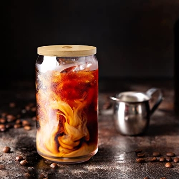 Bamboo Mason Jar Lids with Straw Hole for Eco-Friendly Living