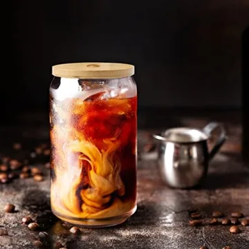 Bamboo Mason Jar Lids with Straw Hole for Eco-Friendly Living