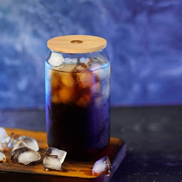 Bamboo Mason Jar Lids with Straw Hole for Eco-Friendly Living