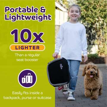 Portable Inflatable Booster Seat for Kids - Safety First