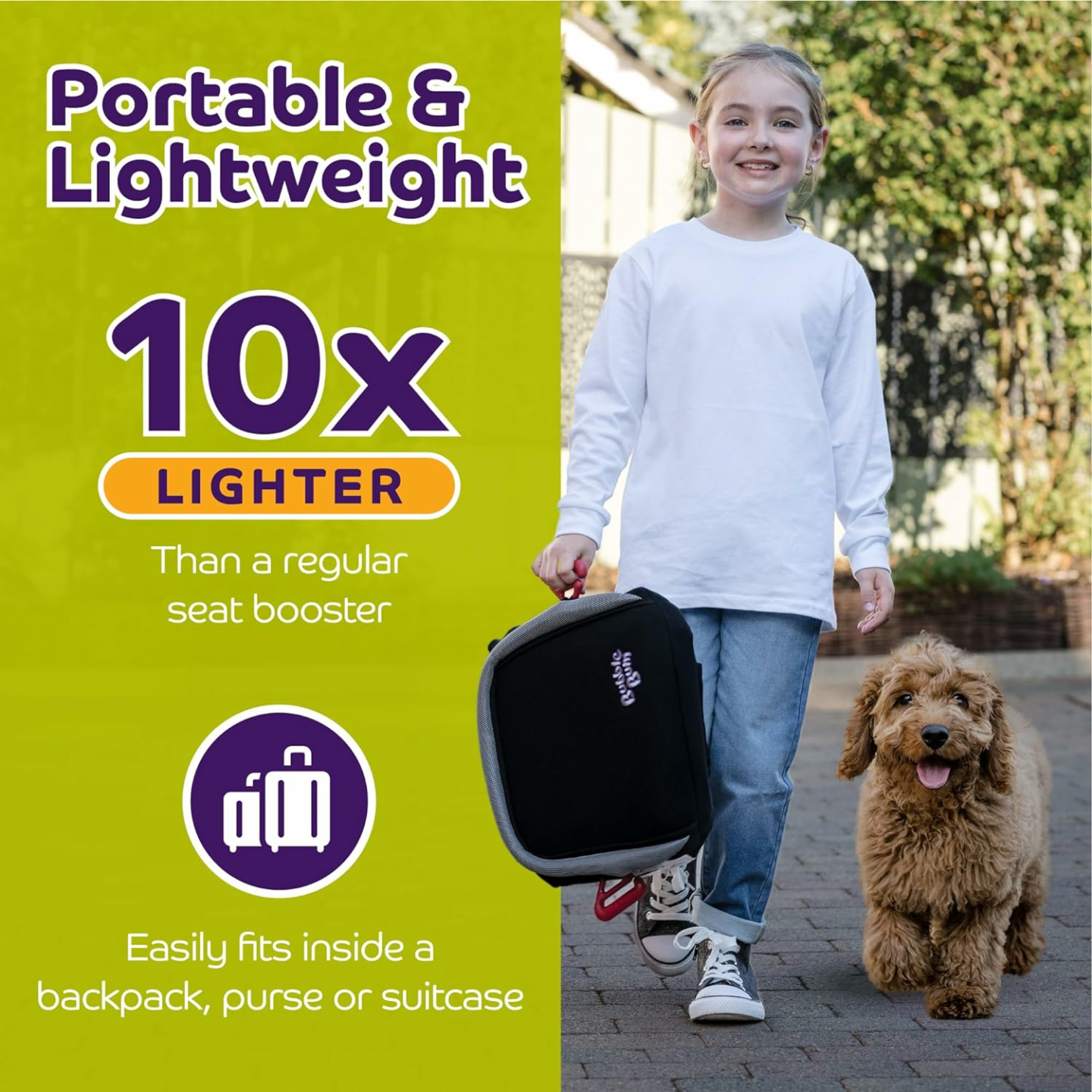 Portable Inflatable Booster Seat for Kids - Safety First