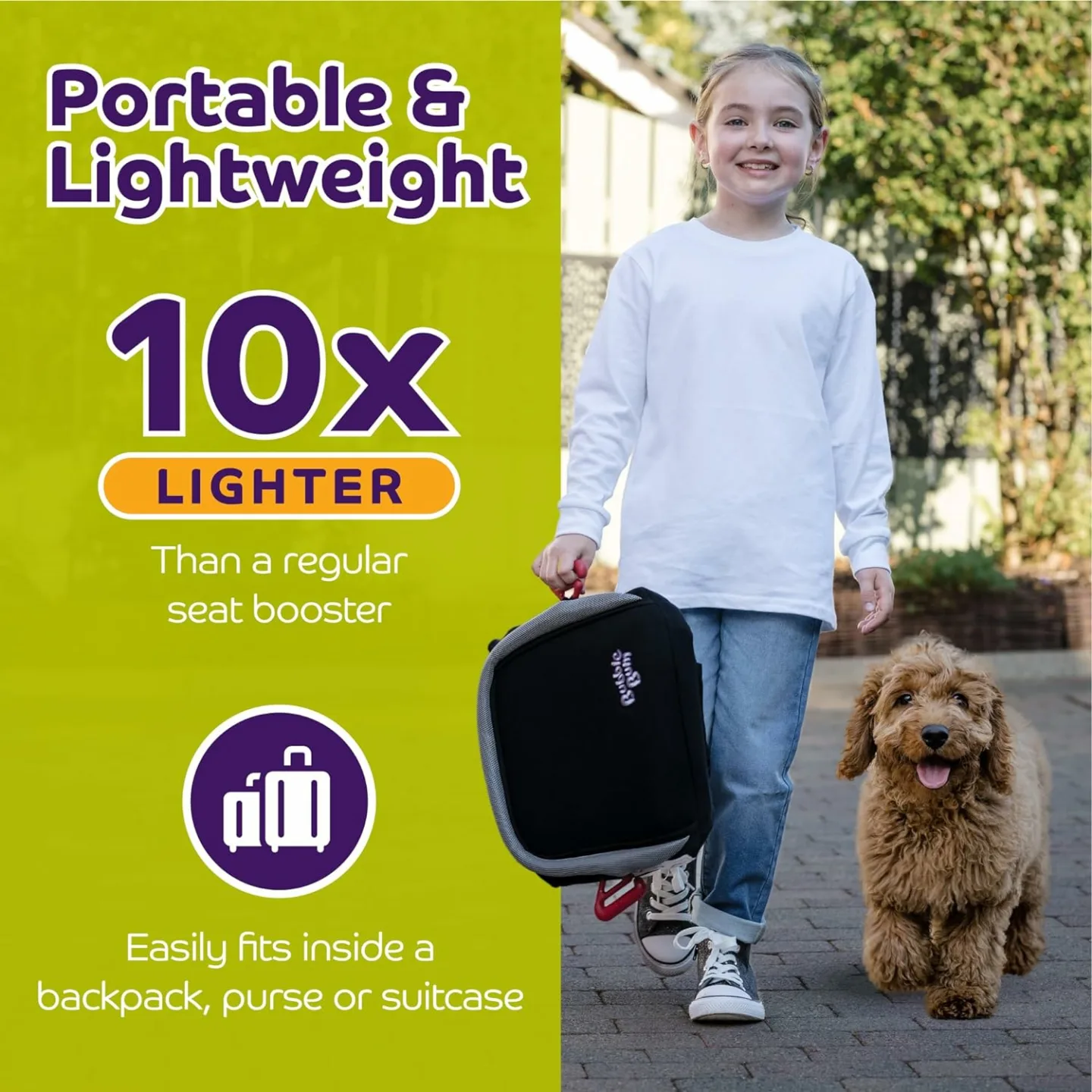 Portable Inflatable Booster Seat for Kids - Safety First