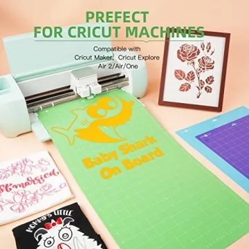 HTVRONT Cutting Mats for Cricut - 3 Pack Variety Set