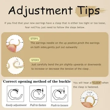 Gold Hoop Earrings Set for Women: Elegant & Hypoallergenic