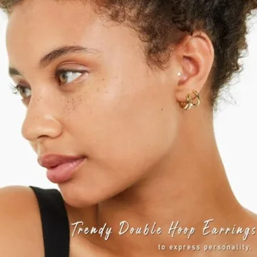 Gold Hoop Earrings Set for Women: Elegant & Hypoallergenic