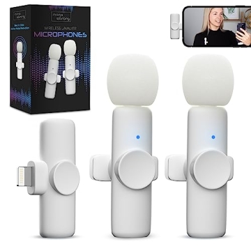 Transform Your Audio Experience with the MANA Wireless Lavalier Microphone Featuring Active Noise Re...