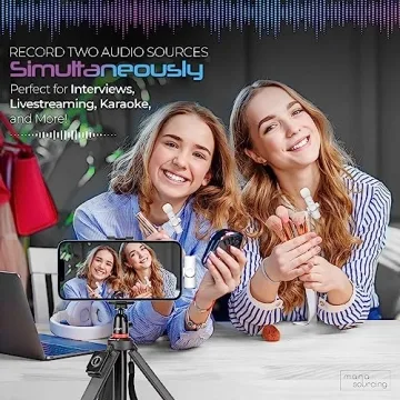 MANA Wireless Lavalier Microphone - Crystal Clear Audio