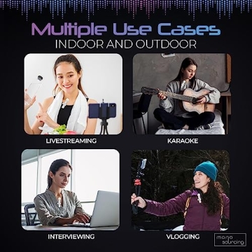 MANA Wireless Lavalier Microphone - Crystal Clear Audio