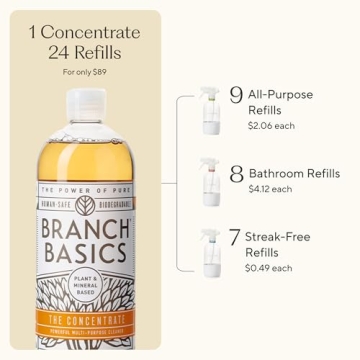 Eco-Friendly Branch Basics Cleaning Kit: All-Purpose & More