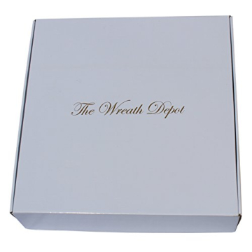 Wreath Depot 19 Inch Pink and White Tulip Wreath - Stunning Decor