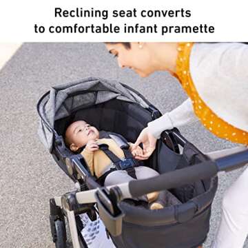 Graco Modes Pramette Travel System: Stylish 3-in-1 Combination