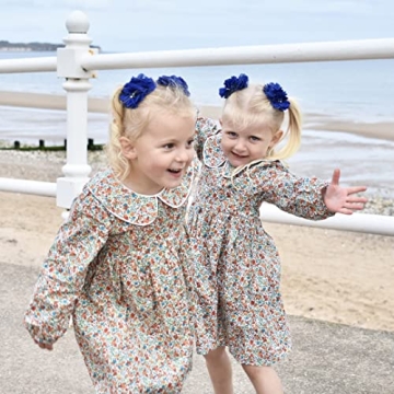 Balatale Vintage Toddler Girls Floral Dress - Sizes 2-9