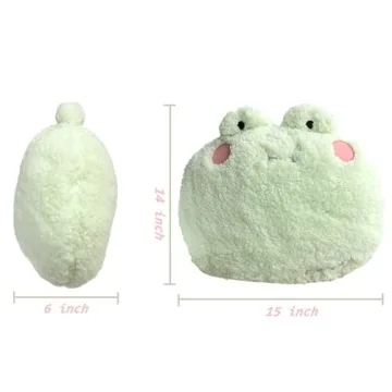 DXDE4U Frog Plush Pillow - Cute Stuffed Animal Gift