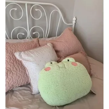 DXDE4U Frog Plush Pillow - Cute Stuffed Animal Gift