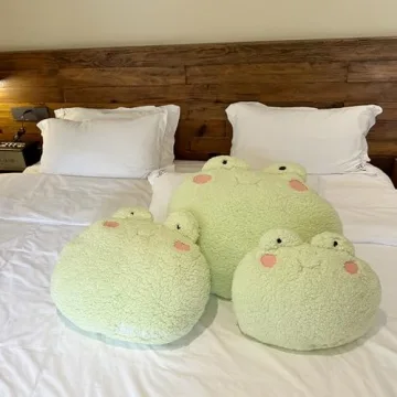 DXDE4U Frog Plush Pillow - Cute Stuffed Animal Gift