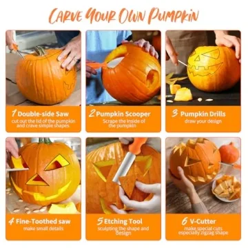 Bifrost Pumpkin Carving Kit for Fun Halloween Decorating