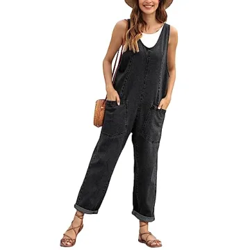 Shop GREAIDEA Women’s Denim Jumpsuits for Casual Style