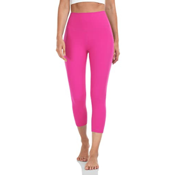 HeyNuts Buttery Soft High Waisted Yoga Capris Leggings