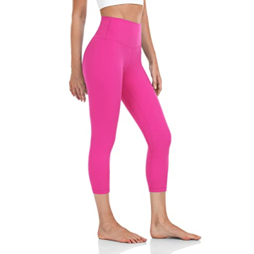 HeyNuts Buttery Soft High Waisted Yoga Capris Leggings