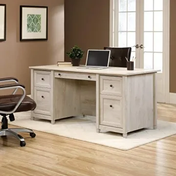 Sauder Edge Water Office Desk with Storage Solutions