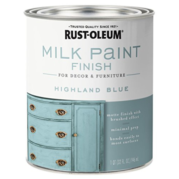 Rust-Oleum Milk Paint Finish in Eclipse, 32 Fl Oz - Transform Your Furniture with Elegance