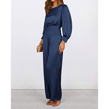 Elegant Women's Satin Two Piece Outfit for Every Occasion