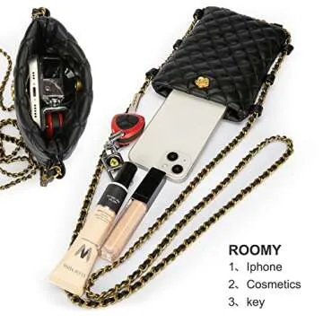 Montana West Quilted Crossbody Bag for Women VIP Gift