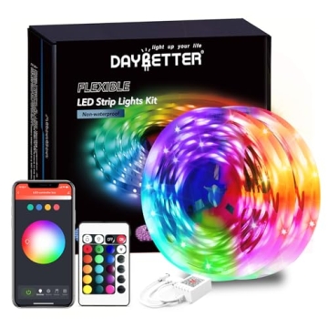 DAYBETTER Smart WiFi LED Lights with App Control