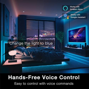 DAYBETTER Smart WiFi LED Lights with App Control