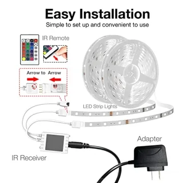 DAYBETTER Smart WiFi LED Lights with App Control