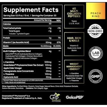 Premium Liquid Collagen Shots for Weight Loss & Beauty