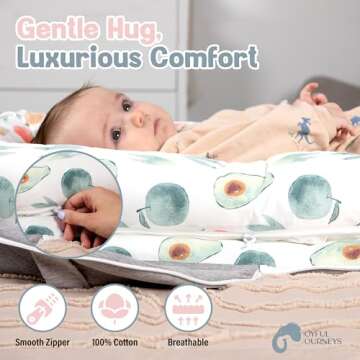 Joyful Journeys Baby Lounger Diaper Bag - Portable Baby Lounger Nest | Versatile Infant Lounger Bag ...