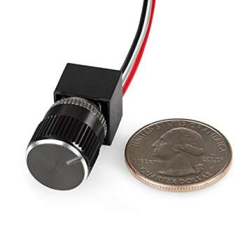 12 Volt DC Dimmer for LED, Halogen, Incandescent - RV, Auto, Truck, Marine, and Strip Lighting - Sho...