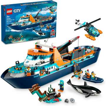 LEGO City Arctic Explorer Ship 60368 - Adventure Fun Set