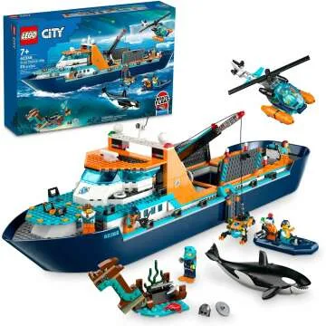LEGO City Arctic Explorer Ship - Arctic Adventure Set