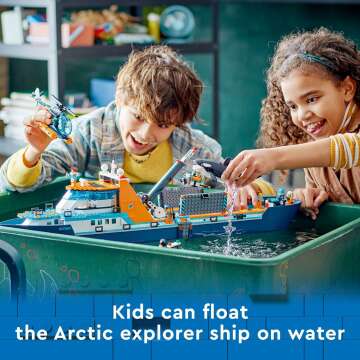 LEGO City Arctic Explorer Ship - Arctic Adventure Set