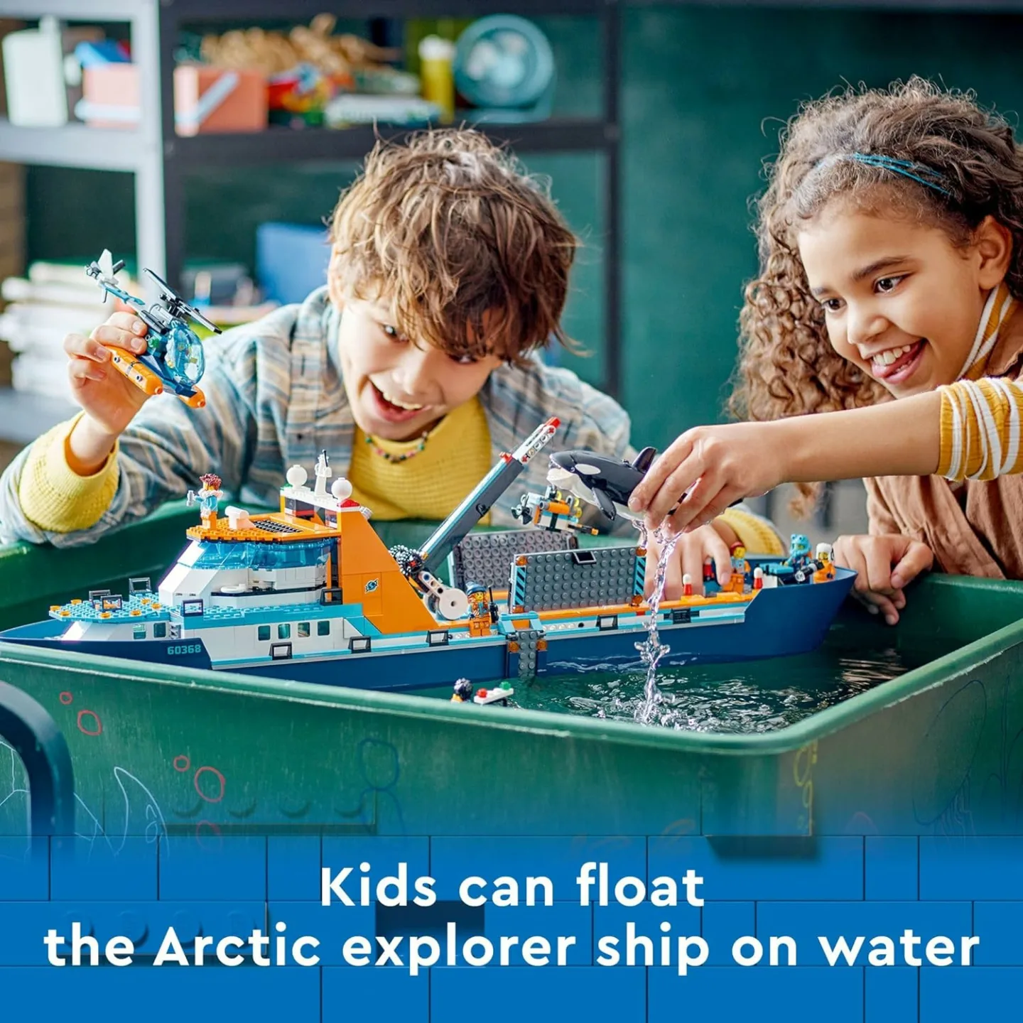 LEGO City Arctic Explorer Ship - Arctic Adventure Set