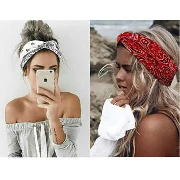 Stylish Knotted Headbands for Women - 4PCS Set