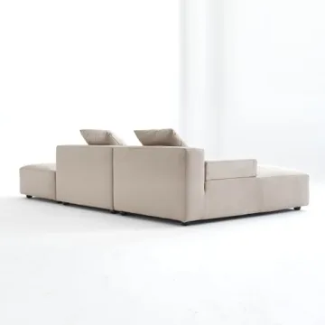 Acanva Luxury Modern Modular Sectional Sofa Set