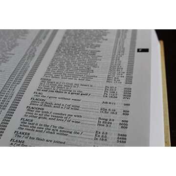 Strong's Exhaustive Bible Concordance - Large Print Edition