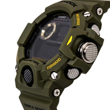 Durable Casio G-Shock Rangeman Solar Watch for Adventurers
