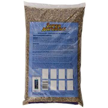 Carib Sea SuperNaturals Peace River Gravel 20LB for Aquariums