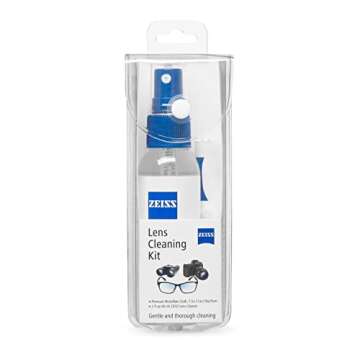 ZEISS 2oz Spray and Microfiber Lens Cleaner Care Kit for Coated Lenses, Binoculars, Scopes, Cameras,...