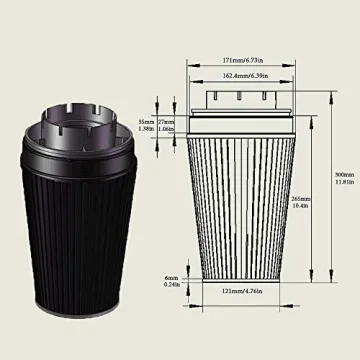 Performance Cold Air Intake Kit for GMC Chevy V8 Engines