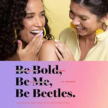 Beetles 20 Colors Gel Nail Polish Kit Midnight Euphoria Collection 23 Pcs Purple Blue Hot Pink Glitter Gel Polish Set Rainbow Soak off Uv Glossy & Matte Top Base Coat Gift for Women