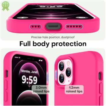 LOVE 3000 iPhone 12 Pro Max Case | Silicone Heavy Protection